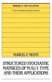 Structured Stochastic Matrices of M/G/1 Type and Their Applications