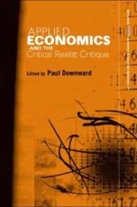 Applied Economics and the Critical Realist Critique