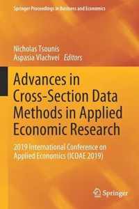 Advances in Cross-Section Data Methods in Applied Economic Research