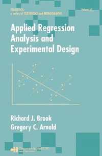 Applied Regression Analysis and Experimental Design