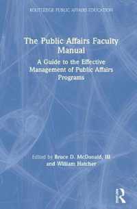 The Public Affairs Faculty Manual