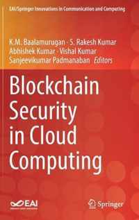 Blockchain Security in Cloud Computing