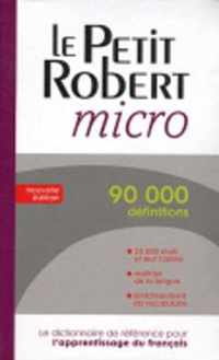 Petit Robert Micro 2014