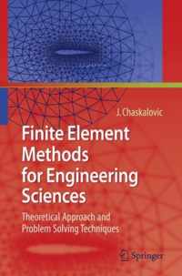 Finite Element Methods for Engineering Sciences