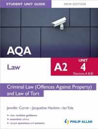 AQA A2 Law Student Unit Guide New Edition