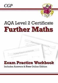 AQA Level 2 Certificate in Further Maths - Exam Practice Workbook (with ans & online edition) (A^-C)