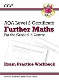 New Grade 9-4 AQA Level 2 Certificate: Further Maths - Exam Practice Workbook (with Ans & Online Ed)