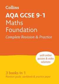 AQA GCSE 9-1 Maths Foundation All-in-One Complete Revision and Practice