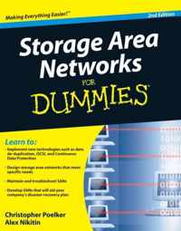 Storage Area Networks (Sans) For Dummies