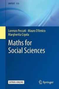 Maths for Social Sciences