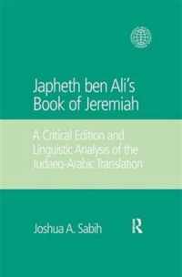 Japheth ben Ali's Book of Jeremiah