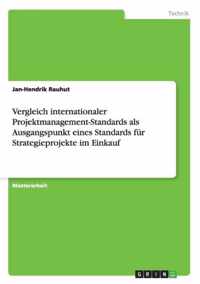 Vergleich internationaler Projektmanagement-Standards als Ausgangspunkt eines Standards fur Strategieprojekte im Einkauf