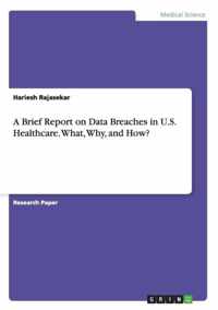 A Brief Report on Data Breaches in U.S. Healthcare. What, Why, and How?