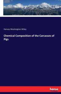 Chemical Composition of the Carcasses of Pigs