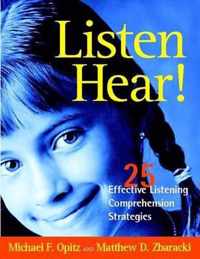 Listen Hear! 25 Effective Listening Comprehension Strategies