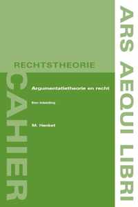 Ars Aequi Cahiers rechtstheorie 3 -   Argumentatietheorie en recht