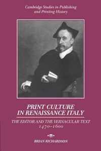 Print Culture In Renaissance Italy