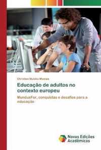 Educacao de adultos no contexto europeu