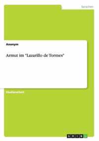 Armut im "Lazarillo de Tormes"