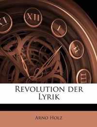 Revolution Der Lyrik