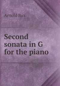 Second sonata in G for the piano