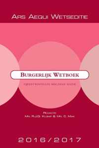 Ars Aequi Wetseditie - Burgerlijk wetboek 2016/2017