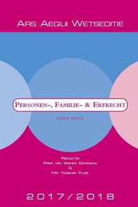 Ars Aequi Wetseditie - Personen-, familie & erfrecht 2017-2018