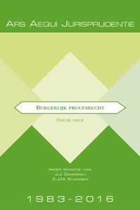 Ars Aequi Jurisprudentie  -  Jurisprudentie burgerlijk procesrecht 1983-2016