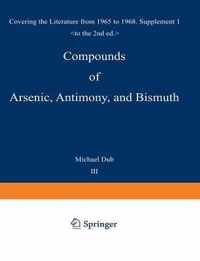 Compounds of Arsenic, Antimony, and Bismuth