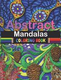 Abstract Mandalas Coloring Book