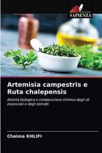 Artemisia campestris e Ruta chalepensis