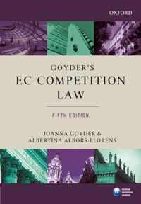 Goyder'S Ec Competition Law