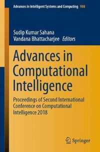 Advances in Computational Intelligence