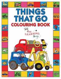 Things That Go Colouring Book with The Learning Bugs