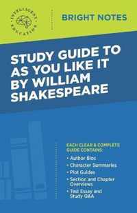 Study Guide to as You Like it by William Shakespeare