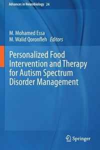 Personalized Food Intervention and Therapy for Autism Spectrum Disorder Management