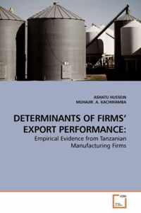 Determinants of Firms' Export Performance