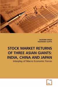 Stock Market Returns of Three Asian Giants