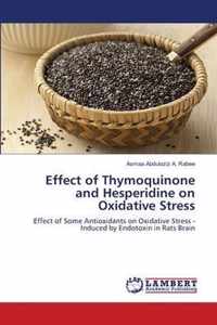 Effect of Thymoquinone and Hesperidine on Oxidative Stress