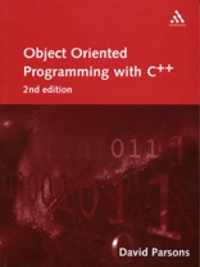 Object-Oriented Programming with C++