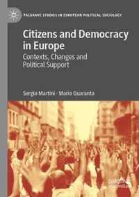 Citizens and Democracy in Europe