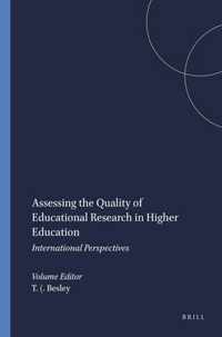 Assessing the Quality of Educational Research in Higher Education