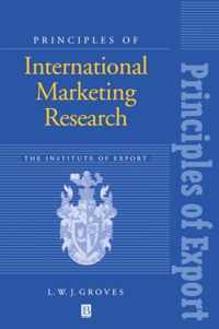 Principles of International Marketing Research