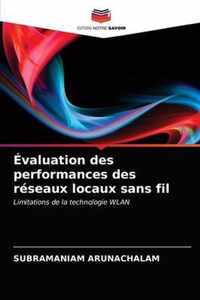 Evaluation des performances des reseaux locaux sans fil