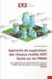 Approche de supervision des reseaux mailles WIFI basee sur les PBNM