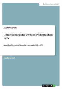 Untersuchung der zweiten Philippischen Rede