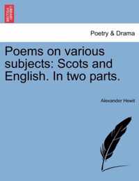 Poems on Various Subjects