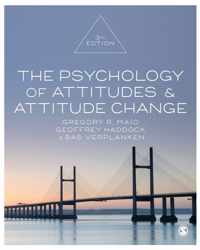 The Psychology of Attitudes and Attitude Change