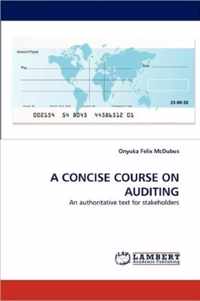 A Concise Course on Auditing