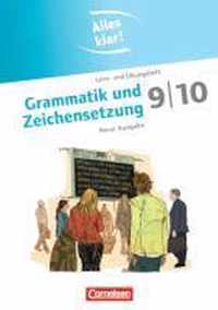 Alles klar! Deutsch 9./10. Schuljahr. Grammatik und Zeichensetzung